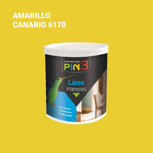 LATEX INTERIOR AMARILLO CANARIO GALON - PIN3