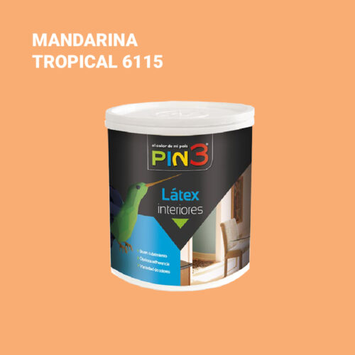 LATEX INTERIOR MANDARINA TROPICAL GALON - PIN3