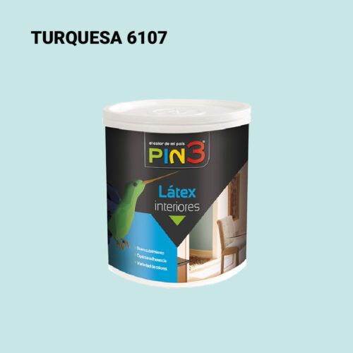 LATEX INTERIOR TURQUESA GALON - PIN3